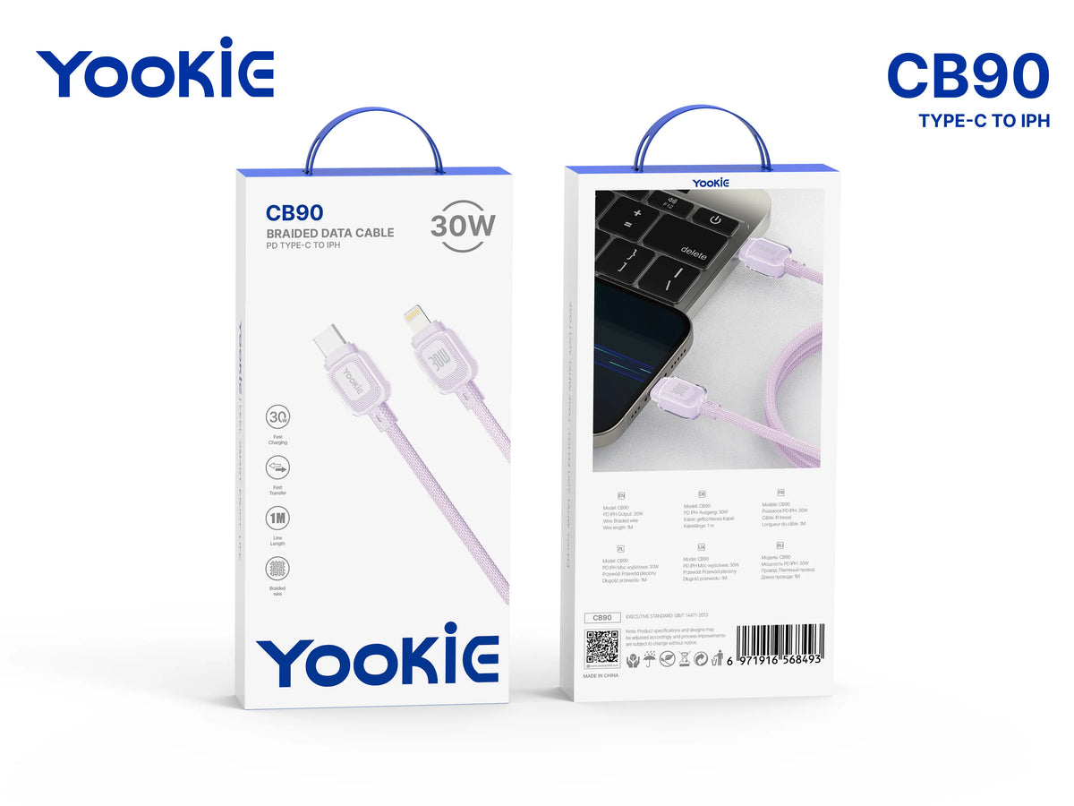 Cable de Carga Rápida Yookie | CB90