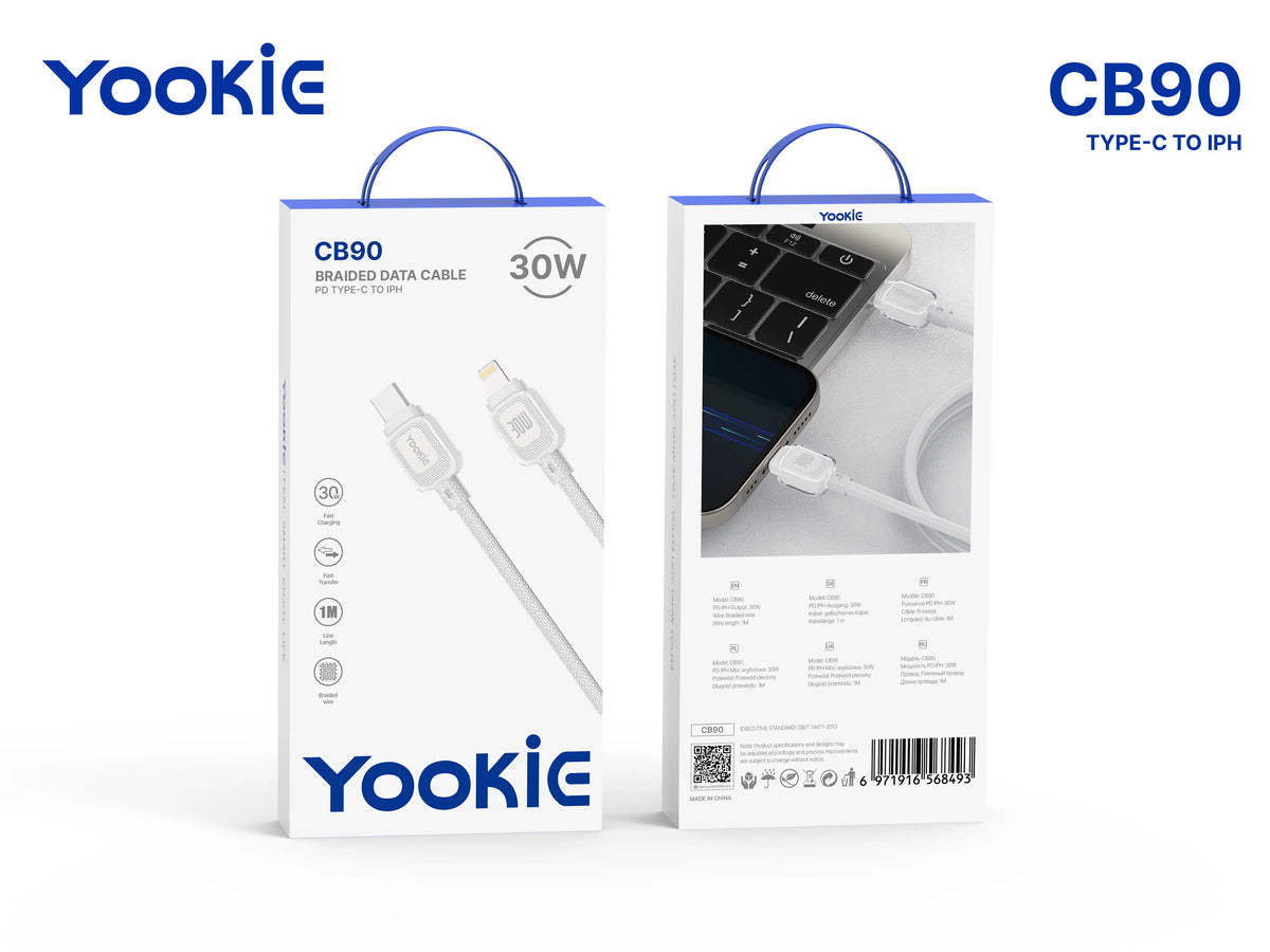 Cable de Carga Rápida Yookie | CB90