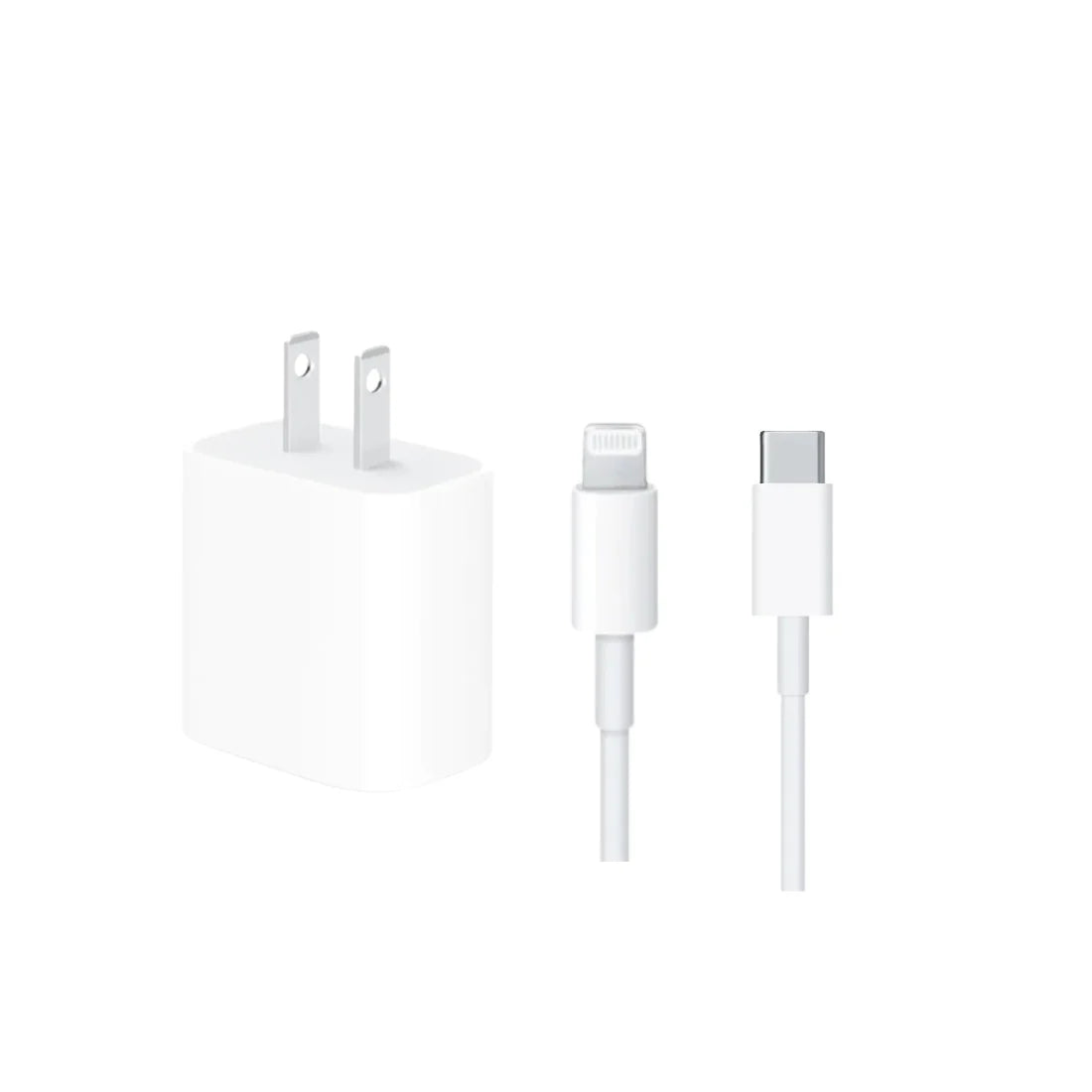 Cargador Apple 20W USB-C | Con Cable USB-C a Lightning – iPhone