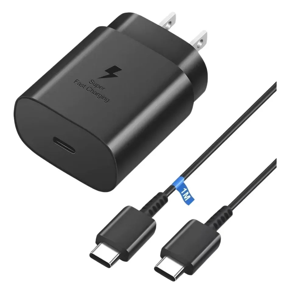 Cargador Samsung 25W USB-C Cable USB-C a USB-C