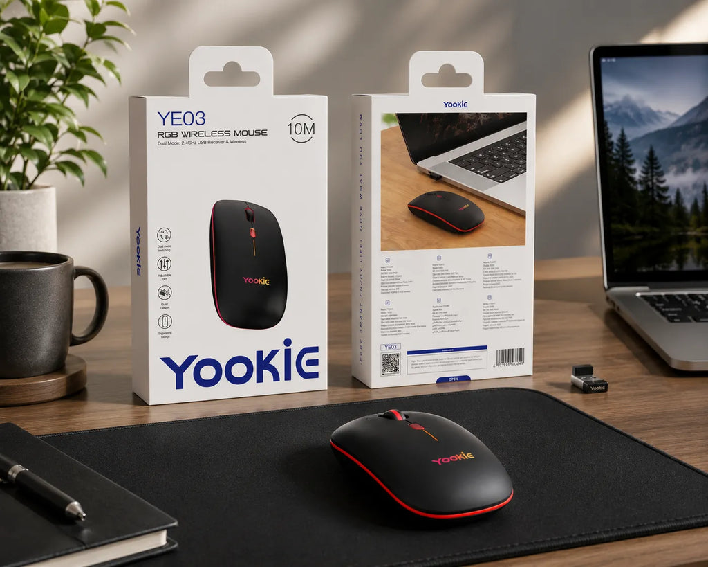 Mouse inalámbrico Yookie | YE03