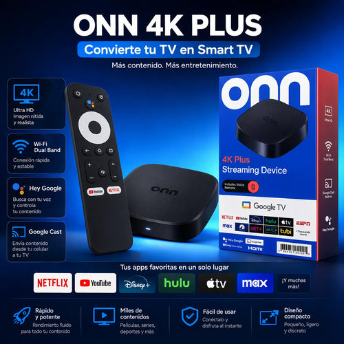 Onn 4K Plus Streaming Device
