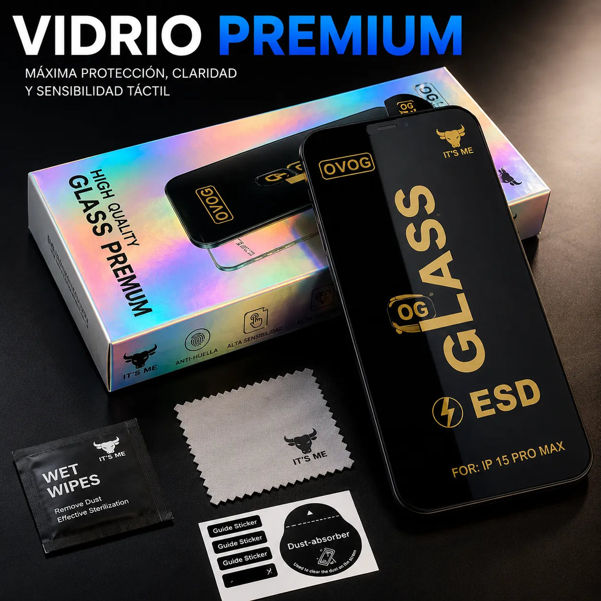 Vidrio templado Premium