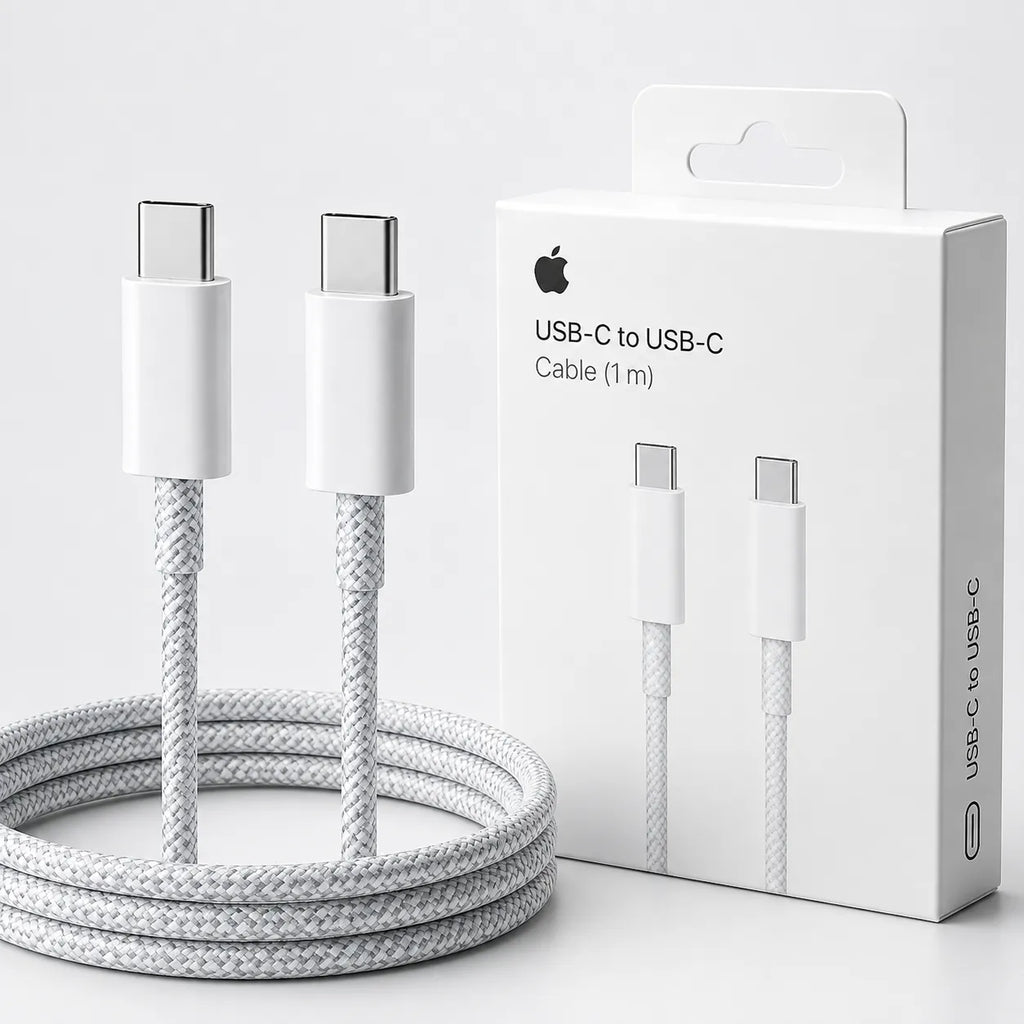 Cable Apple Original USB-C a USB-C de 1 m y hasta 60 W