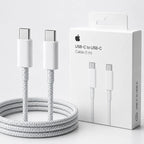 Cable Apple Original USB-C a USB-C de 1 m y hasta 60 W