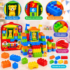 Set de Bloques Didácticos de Construcción – 37 Piezas