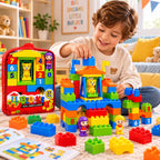 Set de Bloques Didácticos de Construcción – 37 Piezas