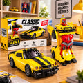 Carro Robot Transformable 2 en 1 – Amarillo