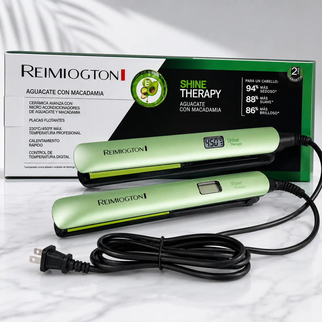 Plancha Alisadora Reimiogton Aguacate + Macadamia S9960A