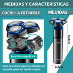 Afeitadora VGR V-325 Recargable | 3 Cabezales Flotantes 360°