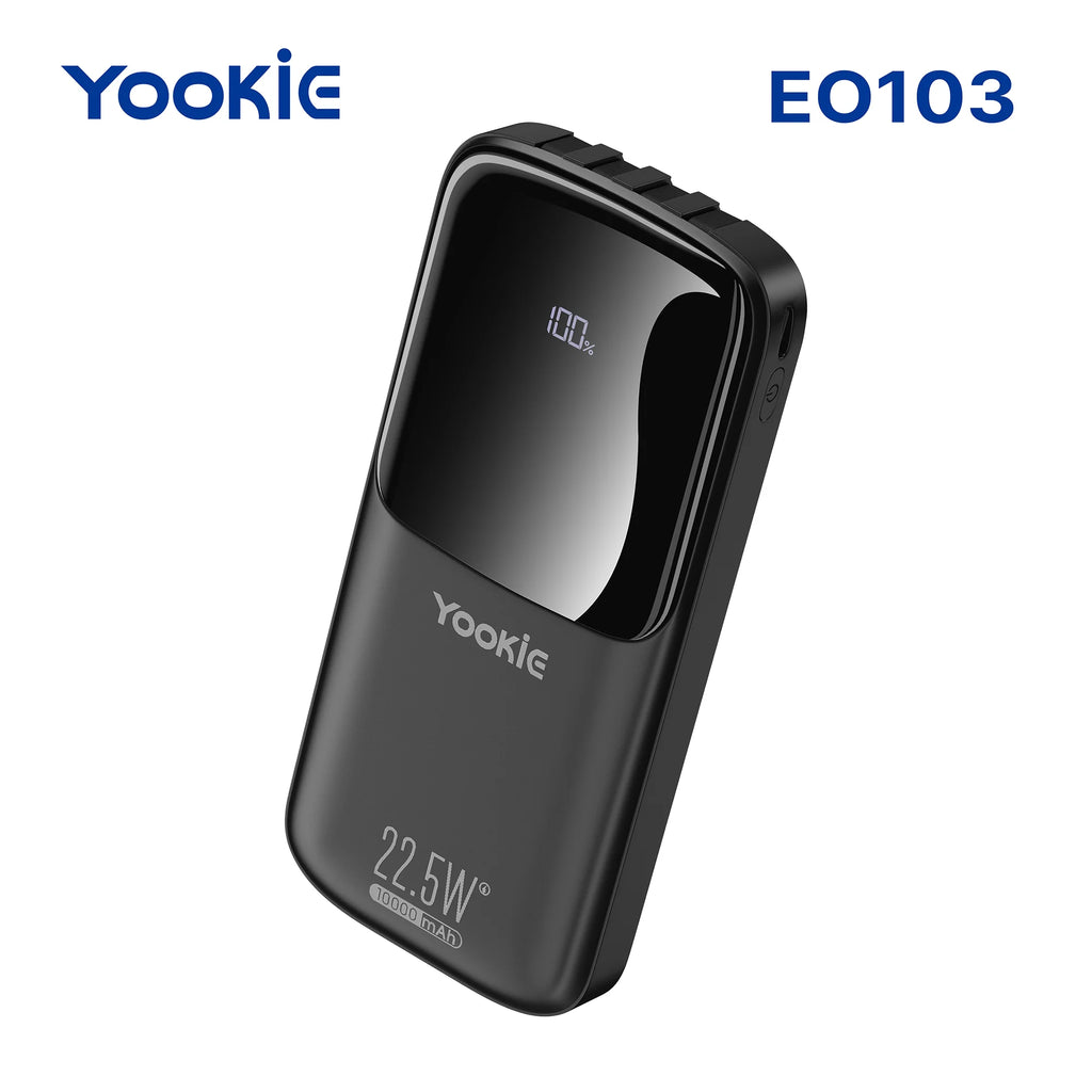 Power Bank Yookie EO103 10.000 mAh | Carga Rápida 22.5W