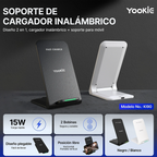 Soporte cargador inalambrico | Yookie KI90