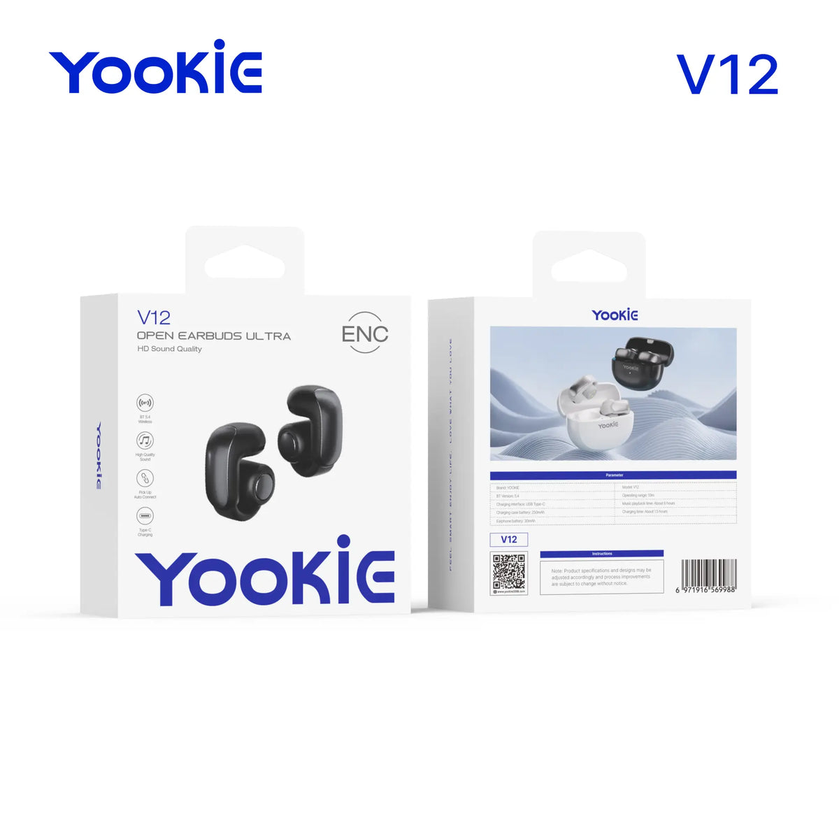 Yookie V12 Open Ear Ultra