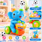 Elefante Musical Interactivo con Pelota Flotante.