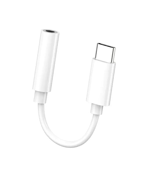 Adaptador Tipo C a Jack 3.5 mm con audífonos YA8