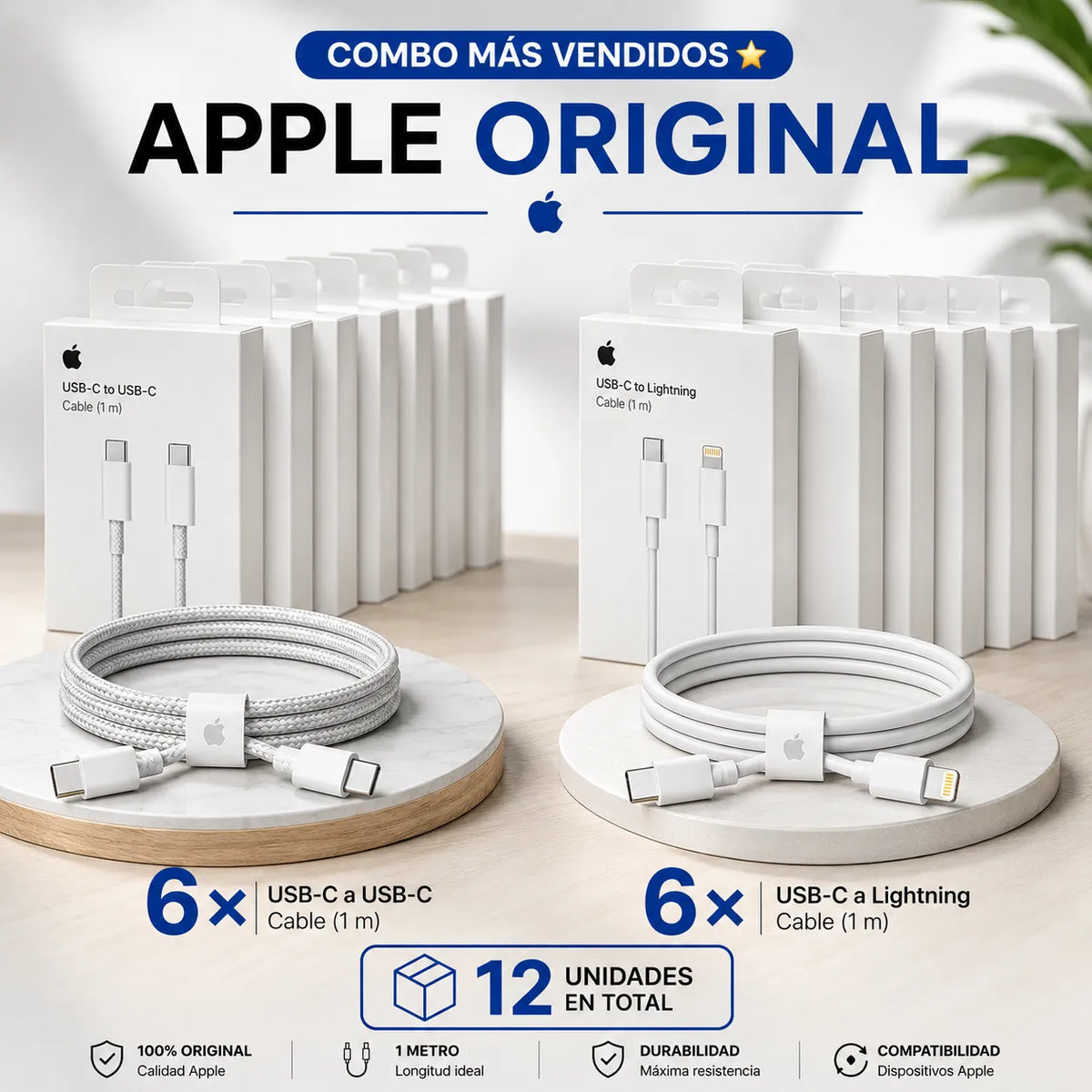 Combo Más Vendidos Apple Original